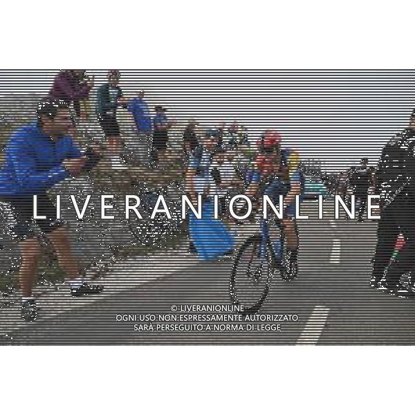 05-09-2025 Vuelta A Espana; Tappa 13 Cabezon De La Sal - Alto De L\'angliru; 2025, Lidl - Trek; Ciccone, Giulio; Alto De L\'angliru;