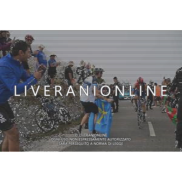 05-09-2025 Vuelta A Espana; Tappa 13 Cabezon De La Sal - Alto De L\'angliru; 2025, Lidl - Trek; Ciccone, Giulio; Alto De L\'angliru;