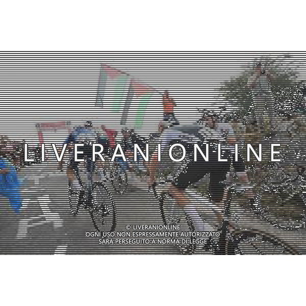 05-09-2025 Vuelta A Espana; Tappa 13 Cabezon De La Sal - Alto De L\'angliru; 2025, Q36.5; 2025, Israel - Premier Tech; Pidcock, Thomas; Riccitello, Matthew; Alto De L\'angliru;