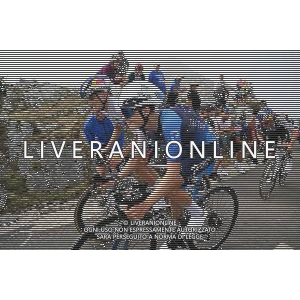 05-09-2025 Vuelta A Espana; Tappa 13 Cabezon De La Sal - Alto De L\'angliru; 2025, Israel - Premier Tech; Riccitello, Matthew; Alto De L\'angliru;