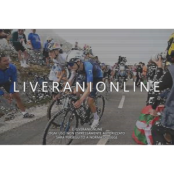 05-09-2025 Vuelta A Espana; Tappa 13 Cabezon De La Sal - Alto De L\'angliru; 2025, Israel - Premier Tech; Riccitello, Matthew; Alto De L\'angliru;