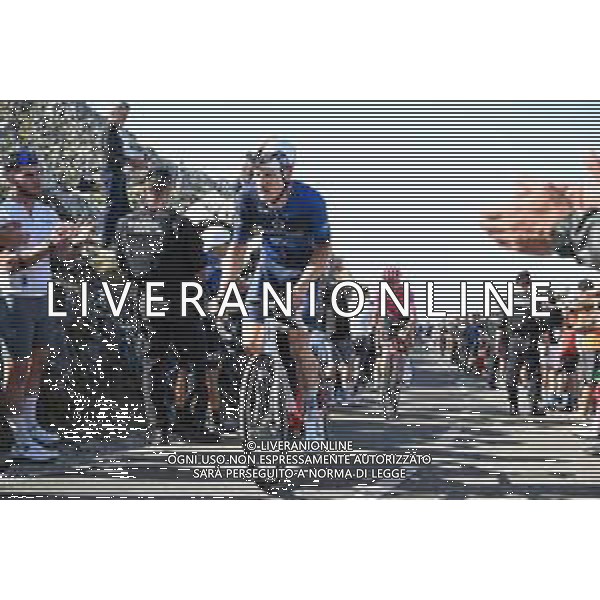 05-09-2025 Vuelta A Espana; Tappa 13 Cabezon De La Sal - Alto De L\'angliru; 2025, Groupama - Fdj; Kung, Stefan; Alto De L\'angliru; ©SIROTTI - AGENZIA ALDO LIVERANI SAS