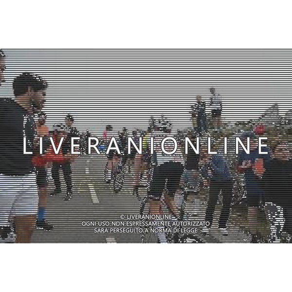 05-09-2025 Vuelta A Espana; Tappa 13 Cabezon De La Sal - Alto De L\'angliru; 2025, Intermarche - Wanty; Meintjes, Louis; Alto De L\'angliru; ©SIROTTI - AGENZIA ALDO LIVERANI SAS