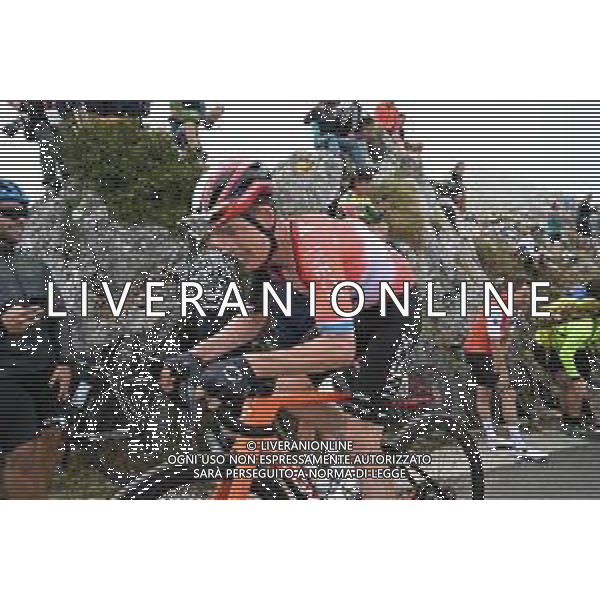 05-09-2025 Vuelta A Espana; Tappa 13 Cabezon De La Sal - Alto De L\'angliru; 2025, Ineos Grenadiers; Jungels, Bob; Alto De L\'angliru; ©SIROTTI - AGENZIA ALDO LIVERANI SAS