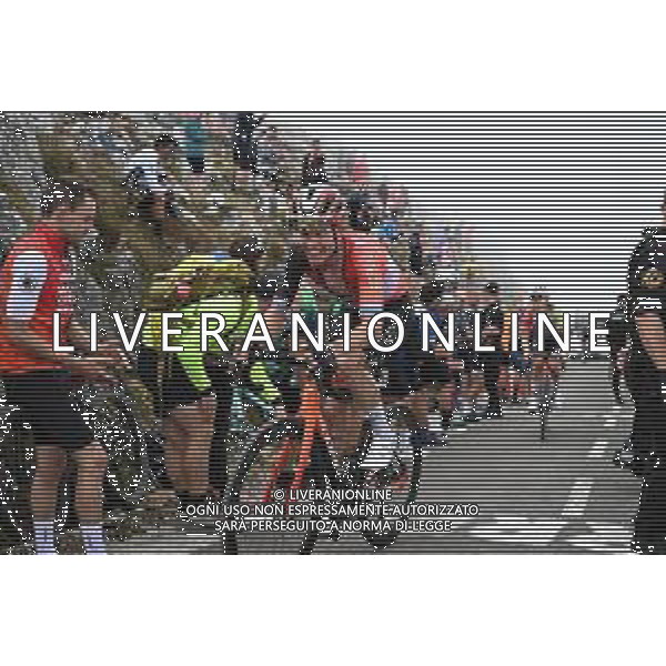 05-09-2025 Vuelta A Espana; Tappa 13 Cabezon De La Sal - Alto De L\'angliru; 2025, Ineos Grenadiers; Jungels, Bob; Alto De L\'angliru; ©SIROTTI - AGENZIA ALDO LIVERANI SAS