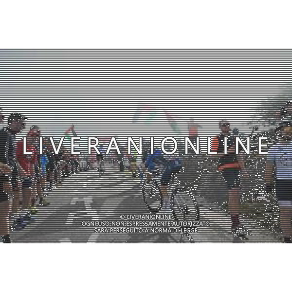 05-09-2025 Vuelta A Espana; Tappa 13 Cabezon De La Sal - Alto De L\'angliru; 2025, Groupama - Fdj; Braz Afonso, Clement; Alto De L\'angliru; ©SIROTTI - AGENZIA ALDO LIVERANI SAS