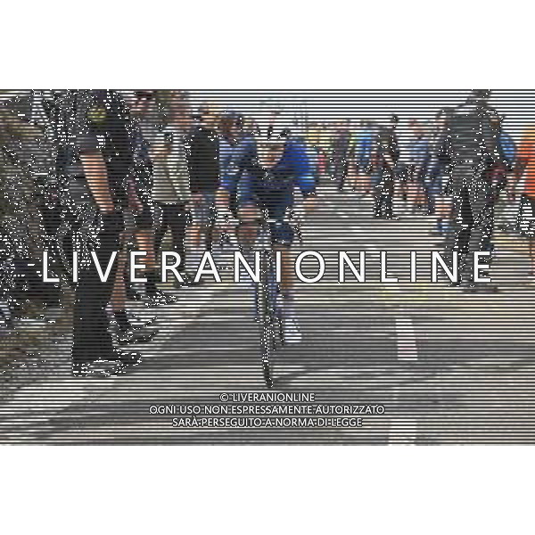 05-09-2025 Vuelta A Espana; Tappa 13 Cabezon De La Sal - Alto De L\'angliru; 2025, Groupama - Fdj; Braz Afonso, Clement; Alto De L\'angliru; ©SIROTTI - AGENZIA ALDO LIVERANI SAS