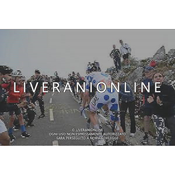 05-09-2025 Vuelta A Espana; Tappa 13 Cabezon De La Sal - Alto De L\'angliru; 2025, Uae Team Emirates - Xrg; Vine, Jai; Alto De L\'angliru; ©SIROTTI - AGENZIA ALDO LIVERANI SAS