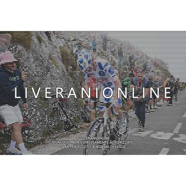 05-09-2025 Vuelta A Espana; Tappa 13 Cabezon De La Sal - Alto De L\'angliru; 2025, Uae Team Emirates - Xrg; Vine, Jai; Alto De L\'angliru; ©SIROTTI - AGENZIA ALDO LIVERANI SAS