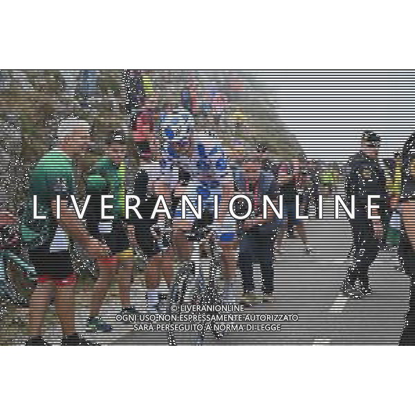 05-09-2025 Vuelta A Espana; Tappa 13 Cabezon De La Sal - Alto De L\'angliru; 2025, Uae Team Emirates - Xrg; Vine, Jai; Alto De L\'angliru; ©SIROTTI - AGENZIA ALDO LIVERANI SAS