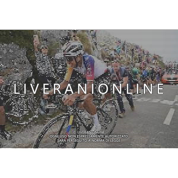 05-09-2025 Vuelta A Espana; Tappa 13 Cabezon De La Sal - Alto De L\'angliru; 2025, Ineos Grenadiers; Bernal Gomez, Arley; Alto De L\'angliru; ©SIROTTI - AGENZIA ALDO LIVERANI SAS