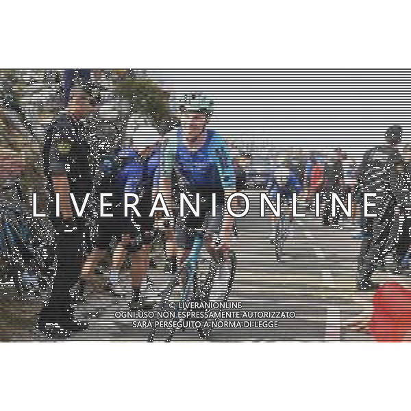 05-09-2025 Vuelta A Espana; Tappa 13 Cabezon De La Sal - Alto De L\'angliru; 2025, Decathlon - Ag2r La Mondiale; Staune Mittet, Johannes; Alto De L\'angliru; ©SIROTTI - AGENZIA ALDO LIVERANI SAS