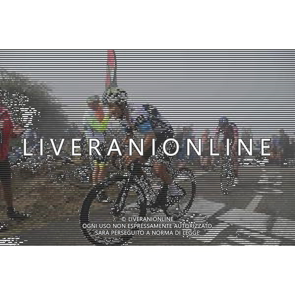05-09-2025 Vuelta A Espana; Tappa 13 Cabezon De La Sal - Alto De L\'angliru; 2025, Movistar; Cepeda, Jefferson; Alto De L\'angliru; ©SIROTTI - AGENZIA ALDO LIVERANI SAS