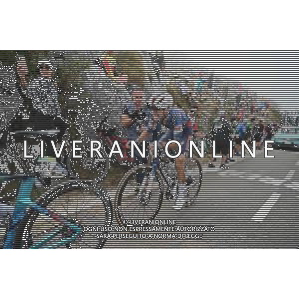 05-09-2025 Vuelta A Espana; Tappa 13 Cabezon De La Sal - Alto De L\'angliru; 2025, Soudal - Quick Step; Lecerf, William Junior; Alto De L\'angliru; ©SIROTTI - AGENZIA ALDO LIVERANI SAS