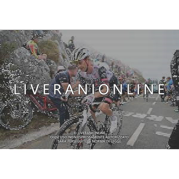 05-09-2025 Vuelta A Espana; Tappa 13 Cabezon De La Sal - Alto De L\'angliru; 2025, Uae Team Emirates - Xrg; Grosschartner, Felix; Alto De L\'angliru; ©SIROTTI - AGENZIA ALDO LIVERANI SAS