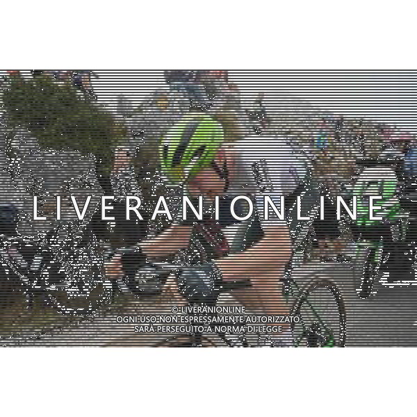 05-09-2025 Vuelta A Espana; Tappa 13 Cabezon De La Sal - Alto De L\'angliru; 2025, Caja Rural - Seguros Rga; Balderstone, Abel; Alto De L\'angliru; ©SIROTTI - AGENZIA ALDO LIVERANI SAS
