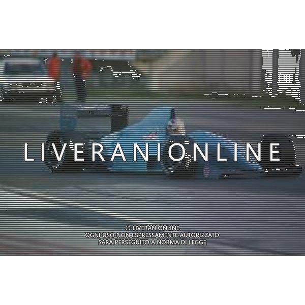 DIAP-RETROSPETTIVA IVAN CAPELLI PILOTA F1 NELLA FOTO IVAN CAPELLI NELL\'ANNO 1988 AG ALDO LIVERANI SAS