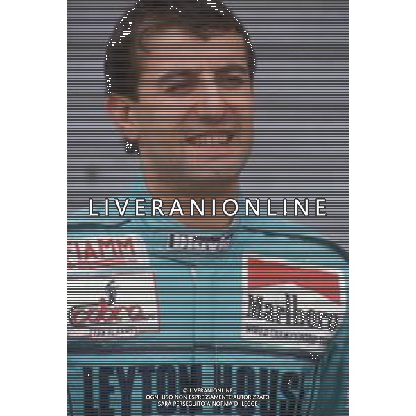 DIAP-RETROSPETTIVA IVAN CAPELLI PILOTA F1 NELLA FOTO IVAN CAPELLI NELL\'ANNO 1988 AG ALDO LIVERANI SAS