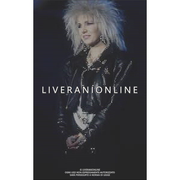 DIAP-RETROSPETTIVA IVANA SPAGNA CANTANTE NELLA FOTO IVANA SPAGNA NELL\'ANNO 1989 AG ALDO LIVERANI SAS  