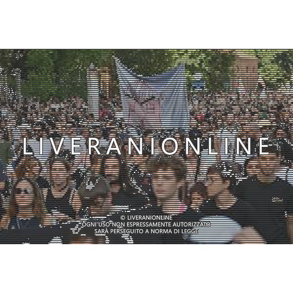TVRG Corteo Leoncavallo Milano 06-09-2025 Corteo manifestazione per le vie del centro a sostegno del centro sociale Leoncavallo sgomberato lo scorso 21 agosto foto Roberto Garavaglia/Agenzia Aldo Liverani sas