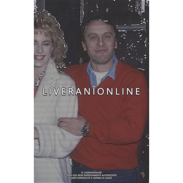 DIAP-RETROSPETTIVA FRANCO MISERIA COREOGRAFO NELLA FOTO MARIA LAURA BACCARINI CON FRANCO MISERIA A ROMA NELL\'ANNO 1986 FOTO EDGARDO DELLA SCORCIOSA-AG ALDO LIVERANI SAS