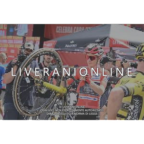 07-09-2025 Vuelta A Espana; Tappa 15 Vegadeo - Monforte De Lemos; 2025, Visma - Lease A Bike; Vingegaard, Jonas; Vegadeo; ©SIROTTI - AGENZIA ALDO LIVERANI SAS