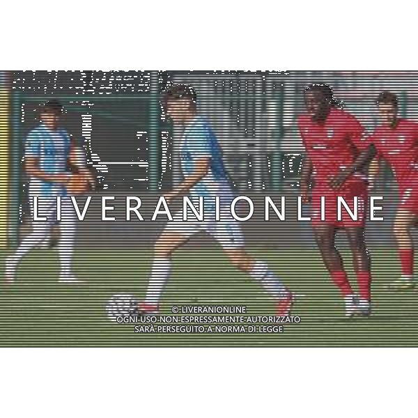 TVRCOR – Giana Erminio vs Pro Patria – 3a giornata Campionato Calcio Serie C Lega Pro – Gorgonzola (MI) 07-09-2025 Stadio Comunale Città di Gorgonzola nella foto Alessandro Berretta e Bertony Renelus FOTO ROBERTA CORRADIN-AG ALDO LIVERANI SAS