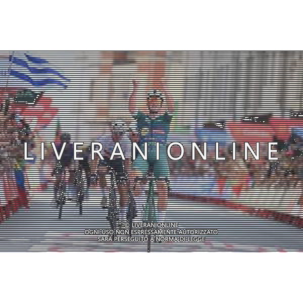 07-09-2025 Vuelta A Espana; Tappa 15 Vegadeo - Monforte De Lemos; 2025, Lidl - Trek; 2025, Movistar; Pedersen, Mads; Aular Sanabria, Orluis; Monforte De Lemos; ©SIROTTI - AGENZIA ALDO LIVERANI SAS