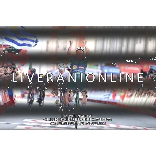 07-09-2025 Vuelta A Espana; Tappa 15 Vegadeo - Monforte De Lemos; 2025, Lidl - Trek; 2025, Movistar; Pedersen, Mads; Aular Sanabria, Orluis; Monforte De Lemos; ©SIROTTI - AGENZIA ALDO LIVERANI SAS