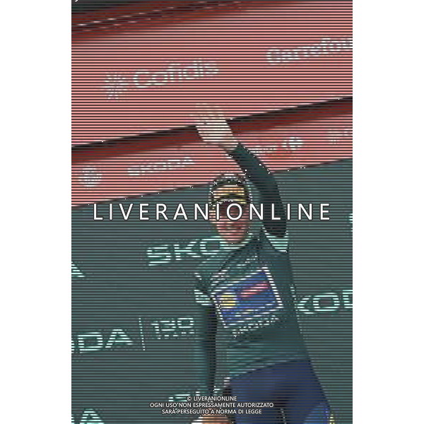 07-09-2025 Vuelta A Espana; Tappa 15 Vegadeo - Monforte De Lemos; 2025, Lidl - Trek; Pedersen, Mads; Monforte De Lemos; ©SIROTTI - AGENZIA ALDO LIVERANI SAS