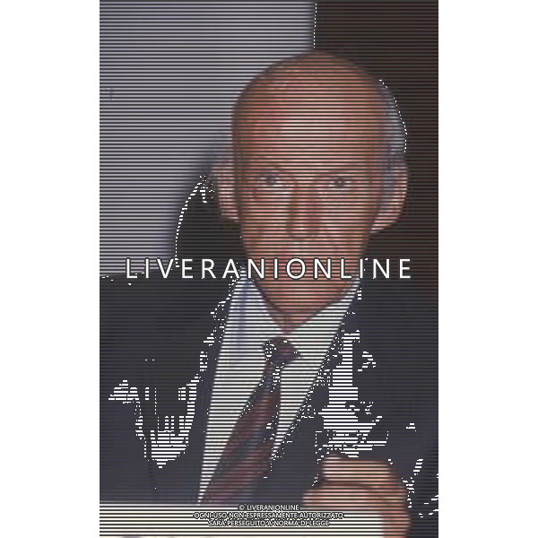 DIAP-RETROSPETTIVA LEOPOLDO PIRELLI INDUSTRIALE NELLA FOTO LEOPOLDO PIRELLI NELL\'ANNO 1988 AG ALDO LIVERANI SAS 