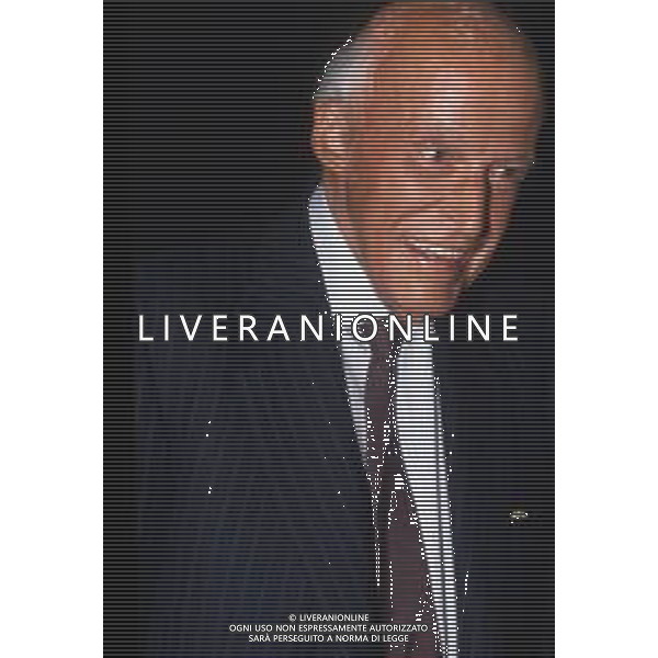 DIAP-RETROSPETTIVA LEOPOLDO PIRELLI INDUSTRIALE NELLA FOTO LEOPOLDO PIRELLI NELL\'ANNO 1988 AG ALDO LIVERANI SAS 