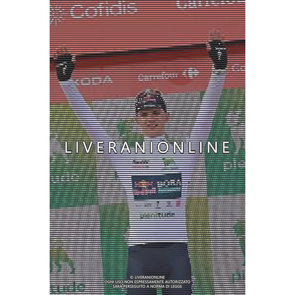 07-09-2025 Vuelta A Espana; Tappa 15 Vegadeo - Monforte De Lemos; 2025, Red Bull - Bora Hansgrohe; Pellizzari, Giulio; Monforte De Lemos; ©SIROTTI - AGENZIA ALDO LIVERANI SAS