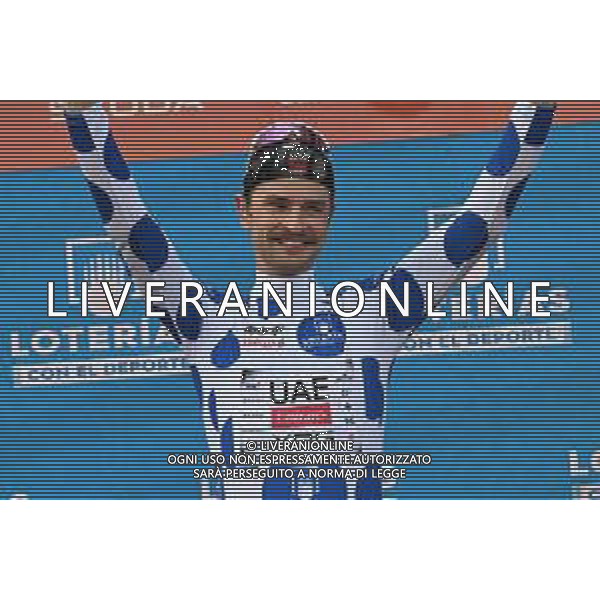 07-09-2025 Vuelta A Espana; Tappa 15 Vegadeo - Monforte De Lemos; 2025, Uae Team Emirates - Xrg; Vine, Jai; Monforte De Lemos; ©SIROTTI - AGENZIA ALDO LIVERANI SAS
