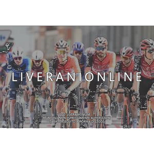 07-09-2025 Vuelta A Espana; Tappa 15 Vegadeo - Monforte De Lemos; 2025, Ineos Grenadiers; Jungels, Bob; Ganna, Filippo; Monforte De Lemos; ©SIROTTI - AGENZIA ALDO LIVERANI SAS
