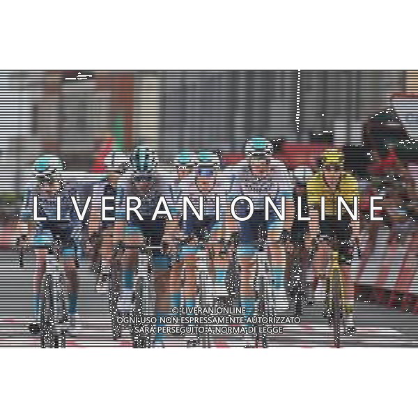 07-09-2025 Vuelta A Espana; Tappa 15 Vegadeo - Monforte De Lemos; 2025, Bahrain - Victorious; Tiberi, Antonio; Monforte De Lemos; ©SIROTTI - AGENZIA ALDO LIVERANI SAS