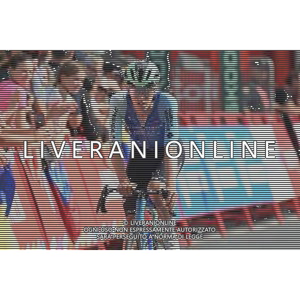 07-09-2025 Vuelta A Espana; Tappa 15 Vegadeo - Monforte De Lemos; 2025, Decathlon - Ag2r La Mondiale; Bisiaux, Leo; Monforte De Lemos; ©SIROTTI - AGENZIA ALDO LIVERANI SAS