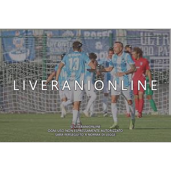 TVRCOR – Giana Erminio vs Pro Patria – 3a giornata Campionato Calcio Serie C Lega Pro – Gorgonzola (MI) 07-09-2025 Stadio Comunale Città di Gorgonzola nella foto esultanza dopo il goal Giana Erminio Mattia Alborghetti foto roberta corradin-ag aldo liverani sas