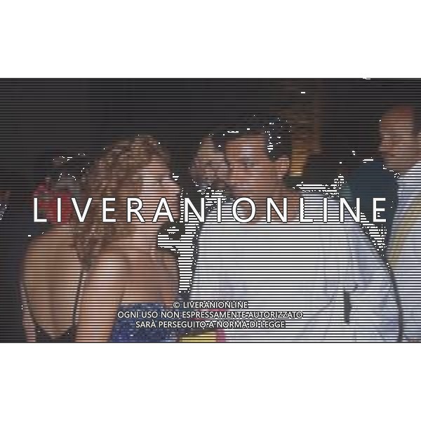 DIAP-RETROSPETTIVA GIULIANA DE SIO ATTRICE NELLA FOTO GIULIANA DE SIO CON UN AMICO NELL\'ANNO 1986 AG ALDO LIVERANI SAS