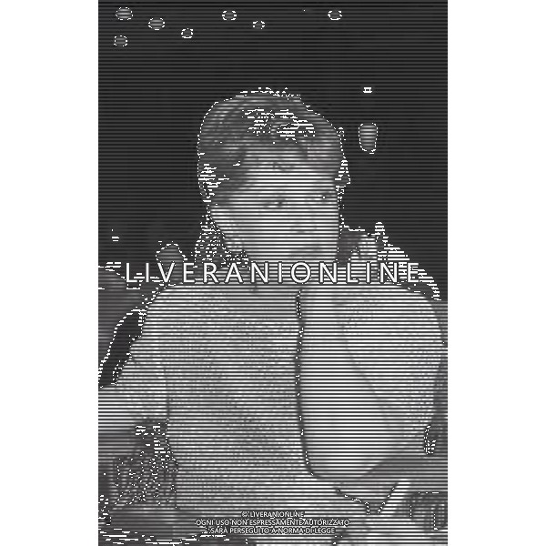 NEG-RETROPSETTIVA JEAN MOREAU ATTRICE NELLA FOTO JEAN MOREAU NELL\'ANNO 1986 ALLA PRESENTAZIONE DI UNA SERATA IN MEMORIA DI FRANCOIS TRUFFAUT A MILANO AG ALDO LIVERANI SAS