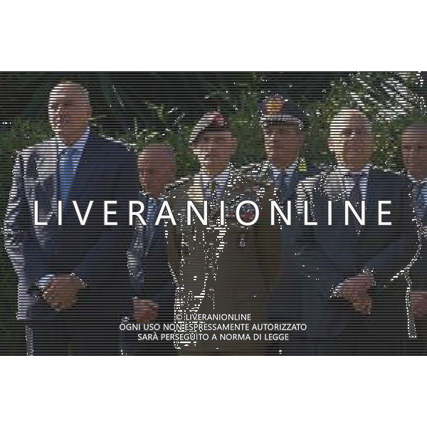 Roma 08 Settembre 2025 CELEBRAZIONI IN OCCASIONE DELL’82mo ANNIVERSARIO DELLA DIFESA DI ROMA A PORTA SAN PAOLO E AL PARCO DELLA RESISTENZA DELL’ 8 SETTEMBRE Nella foto: Guido Crosetto, Gen. Luciano Portolano, Lamberto Giannini Foto Credit: Andrea Bracaglia- AGENZIA ALDO LIVERANI SAS