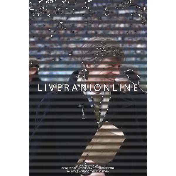 DIAP- RETROSPETTIVA ENRICO BENDONI DIRIGENTE SPORTIVO CALCIO NELLA FOTO ENRICO BENDONI NEGLI ANNI ’90 AG ALDO LIVERANI SAS
