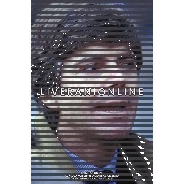 DIAP- RETROSPETTIVA ENRICO BENDONI DIRIGENTE SPORTIVO CALCIO NELLA FOTO ENRICO BENDONI NEGLI ANNI ’90 AG ALDO LIVERANI SAS