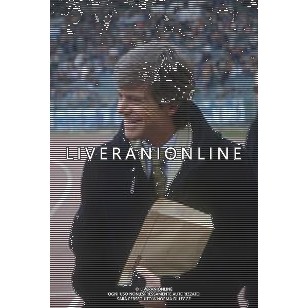 DIAP- RETROSPETTIVA ENRICO BENDONI DIRIGENTE SPORTIVO CALCIO NELLA FOTO ENRICO BENDONI NEGLI ANNI ’90 AG ALDO LIVERANI SAS