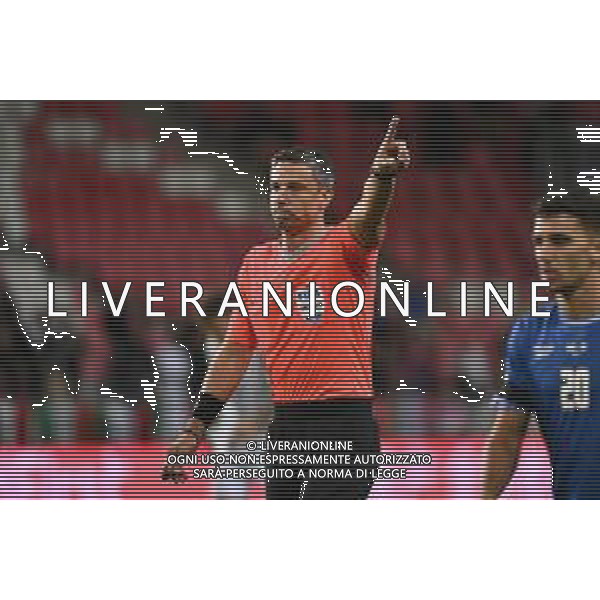 TVRG Israele vs Italia nella foto l\'arbitro Slavko Vincic (SLO) Debrecen (HUN) 08-09-2025 Nagyerdei Stadion Israele vs Italia Qualificazioni Mondiali 2026 Gruppo I - 6a giornata foto Roberto Garavaglia/Agenzia Aldo Liverani sas