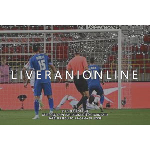 TVRG Israele vs Italia nella foto Manuel Locatelli (Italia) autogol per l\'1 a 0 Israele Debrecen (HUN) 08-09-2025 Nagyerdei Stadion Israele vs Italia Qualificazioni Mondiali 2026 Gruppo I - 6a giornata foto Roberto Garavaglia/Agenzia Aldo Liverani sas