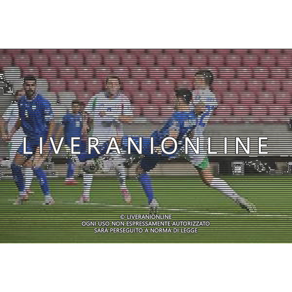 TVRG Israele vs Italia nella foto Gianluca Mancini (Italia) occasione da gol Debrecen (HUN) 08-09-2025 Nagyerdei Stadion Israele vs Italia Qualificazioni Mondiali 2026 Gruppo I - 6a giornata foto Roberto Garavaglia/Agenzia Aldo Liverani sas