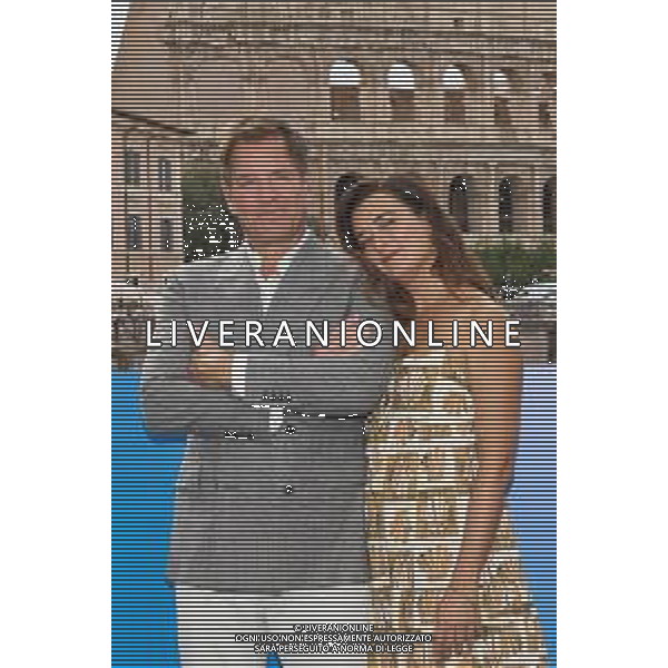 ROMA 08 Settembre 2025 Photocall "NCIS: TONY e ZIVA" Nella Foto: Michael Weatherly con Cote de Pablo Foto Andrea Bracaglia-Ag Aldo Liverani sas