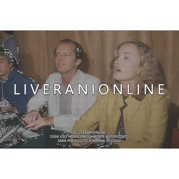 DIAP-RETROSPETTIVA JACK NICHOLSON ATTORE NELLA FOTO JACK NICHOLSON CON JESSICA LANGE A CANNES NELL\'ANNO 1981 FOTO FRANCO CAVASSI-AG ALDO LIVERANI SAS