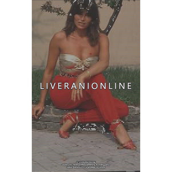 DIAP-RETROSPETTIVA MARINA OCCHIENA CANTANTE NELLA FOTO MARINA OCCHIENA NELL\'ANNO 1981 FOTO FRANCO CAVASSI-AG ALDO LIVERANI SAS